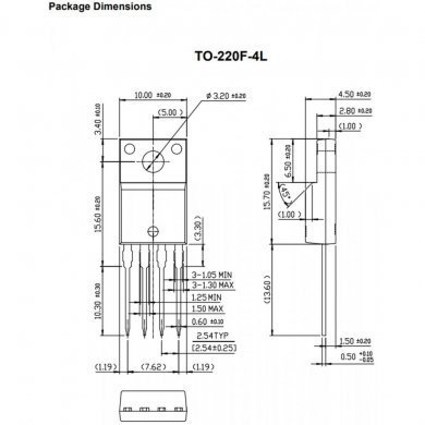5L0380R 3x Ci Power SenseFET PWM KA5L0380R TO-220F-4L