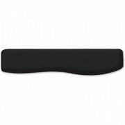 Apoio de punho ergonomico para teclado preto base ant