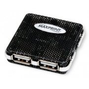 Mini Hub 4 portas USB 2.0 Maxprint 