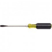 Klein Tools Chave de Fenda Keystone 4 Pol. Ponta Reta de 1/4 Pol (6.4mm)