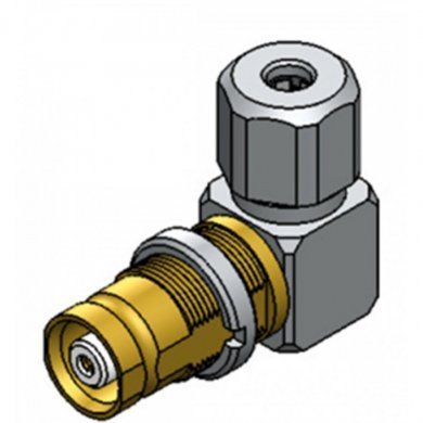 60318 5x KLC conector IEC 169-13 1.6/5.6 femea angular