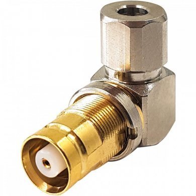 60318 5x KLC conector IEC 169-13 1.6/5.6 femea angular