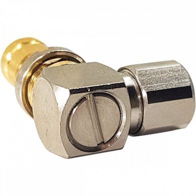 60318 5x KLC conector IEC 169-13 1.6/5.6 femea angular