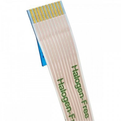 5 cabo Flat FFC 10 vias 233x5.5mm pitch 0.3 reverso