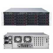 SuperServer Supermicro 6038R Dual Xeon E5-2620V3 (2x), Memória 128GB DDR4-2133 (8X16GB), 9 X 3TB SATA 6Gb/s 7.
