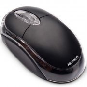 Maxprint Mouse Ótico 800DPI PS2 Preto Design Ergonômi