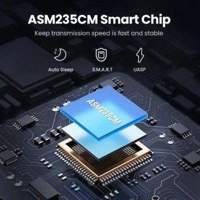 60735 Ugreen Case Externo HD 2.5 SATA 3 conector USB