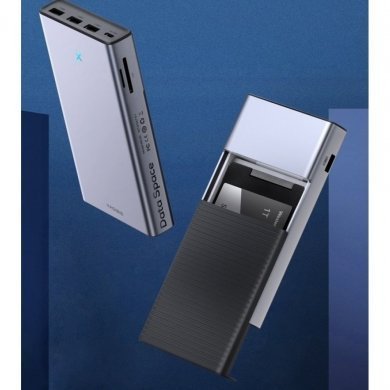 607468-MC30PRO Hagibis Case HD/SSD Externo com Hub USB Tipo C