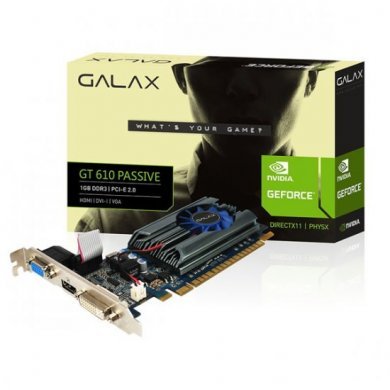 61TGS4HX2LTZ Placa de Vídeo Galax GeForce GT 610
