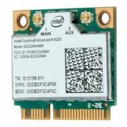 Foto de 62230ANHMW Intel placa wifi bluetooth 3.0 dual 2.4Ghz e 5Ghz 802.11 a/b/g/n - Mini PCI-Express