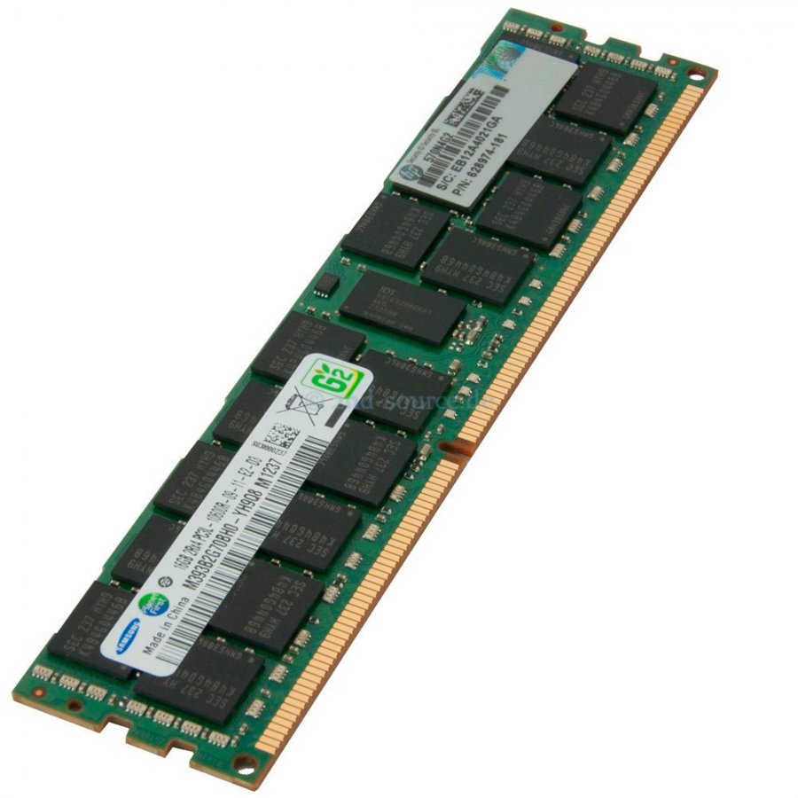 thumbnail image 2 of 16GB DDR3 1333MHz Registered RAM – 647901-B21 – For HP ProLiant BL280c G6, BL460c G6, BL490c G6 2 of 6