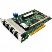 HPE Placa Rede 331FLR Quad Port 4x 1GB chip BCM5719 PCI-E 2.0 x4, spare part HP 634025-001, 629133-001, HSTNS-