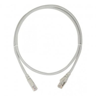 64701 INET patch cord CAT.5E 1.5m cinza U/UTP