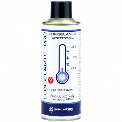 65413 Implastec congelante aerosol pro -45ºC 230g/400ml