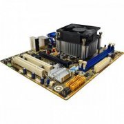 Kit placa mãe HP Pro 3410 com Intel core i3-2100 e coo Acompanha processador Intel Core i3-2100 / DDR3 / LGA11