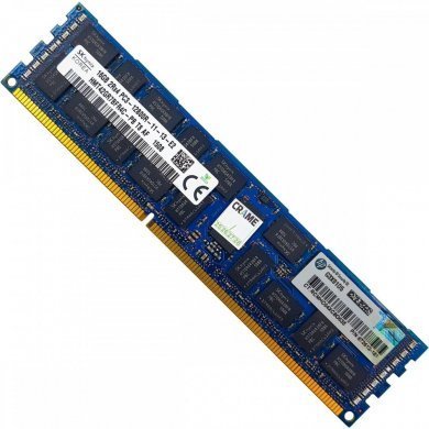 672612-181 Memoria HPE 16GB DDR3 ECC Reg. PC3-12800R 2Rx4