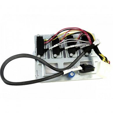 HP Backplane 4 baias LFF 3.5 HD Non-Hot-Plug