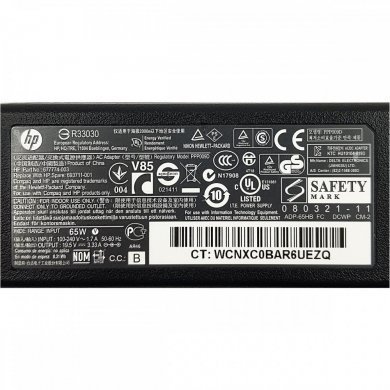 Fonte Carregador HP original 19.5V 3.33A 65W
