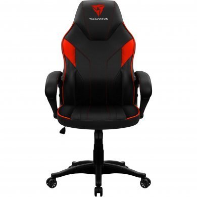 67996 THUNDERX3 Cadeira Gamer EC1 Preta e Vermelha