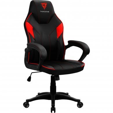 67996 THUNDERX3 Cadeira Gamer EC1 Preta e Vermelha