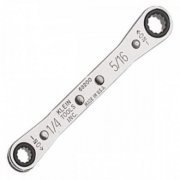Klein Tools Chave Estrela Catraca Reversivel 6,35 mm x 7,93 mm