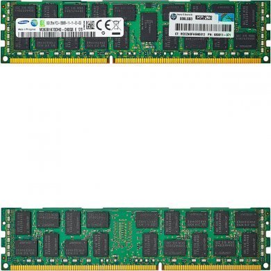 689911-071 Memoria HP 8Gb PC3-12800R 2Rx4 ECC RDIMM M393B1K70DH0-CK0Q8