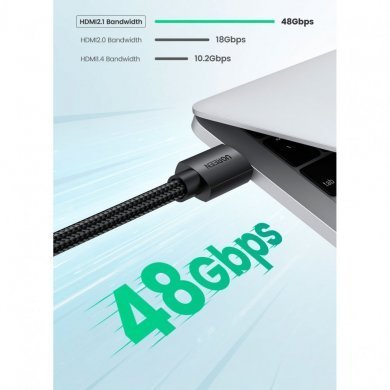 6957303841813 Cabo HDMI 2.1 8K 60Hz eARC Dolby Atmos 48Gbps