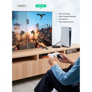 6957303841813 Cabo HDMI 2.1 8K 60Hz eARC Dolby Atmos 48Gbps