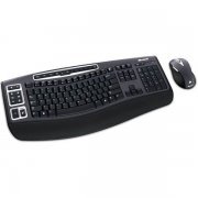 Teclado + Mouse Óptico, Microsoft Wireless Laser Desk