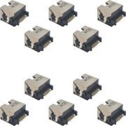10x conector Jack RJ45 PCB para placa mãe Notebook D ...
