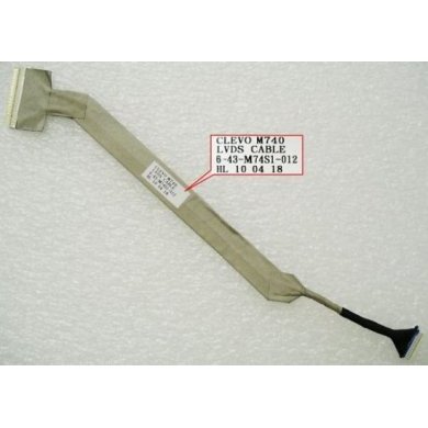 6-43-M74S1-012 Flat Cable Clevo Positivo Premium M740