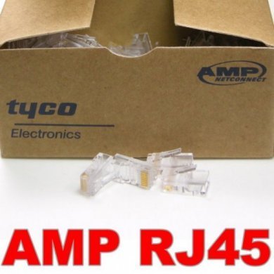 6-554720-3-UNID AMP Conector Tyco Eletronics RJ45 CAT5 8 vias