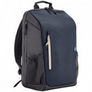 HP mochila Travel Azul notebook até 15.6 Multi-compartimentos, expansível até 21L, com alças acolchoadas