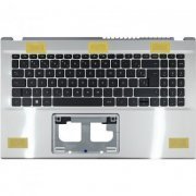 Carcaça palmrest AP3UI000400 Acer Aspire A315-59 prata acompanha teclado original