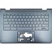 Carcaça palmrest para Acer Chromebook Spin CP714-1WN acompanha teclado americano retroiluminado e antenas wifi