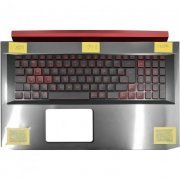 Carcaça palmrest AP2K4000901 para Acer Nitro AN517-51 acompanha teclado original retroiluminado
