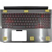 Carcaça palmrest AP3AT000430 Acer Nitro AN515-57 acompanha teclado original retroiluminado