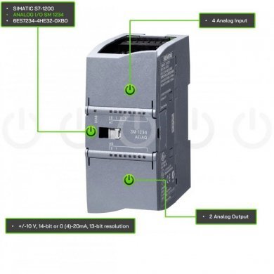 6ES7234-4HE32-0XB0 SIEMENS Módulo Analógico SM1234
