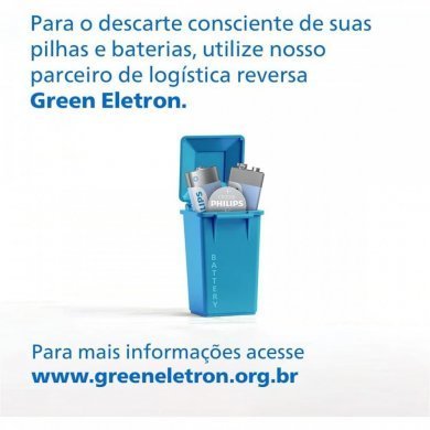 Philips bateria 9V 6LR61 Power Alkaline 1 unidade