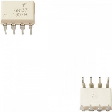 Acoplador optico isolado 10MBps PDIP8 PTH