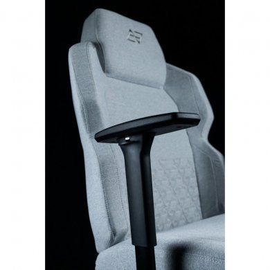 Cadeira Gamer Elements Magna Linho Cinza Claro