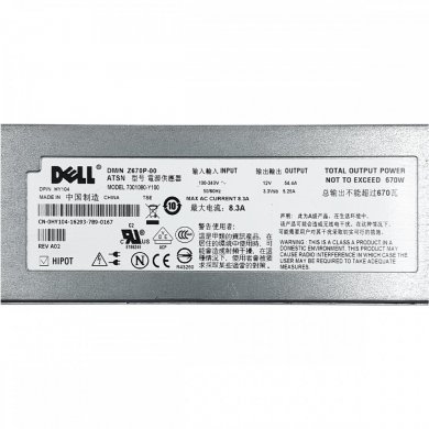 DELL Fonte Redundante 670W para DELL PowerEdge 1950