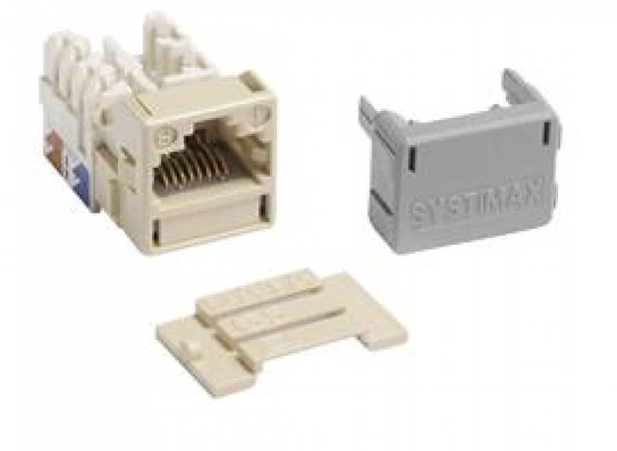 700206717 COMMSCOPE JACK RJ45 FEMEA CAT.6 MGS 400 MARFIM A/B