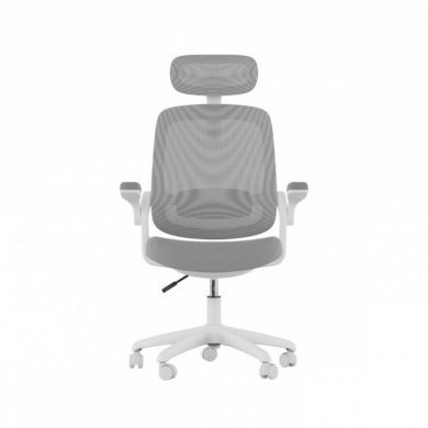 70040 Cadeira Elements Astra Ergonômica Cinza e Branca