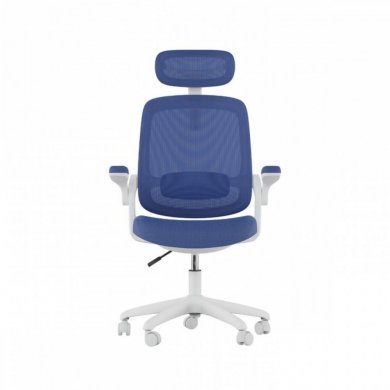 70041 Cadeira Elements Astra Ergonômica Azul e Branca