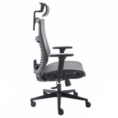 70049 Cadeira Office Elements Vertta Pro Preta e Cinza