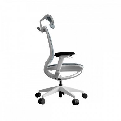 70095 Cadeira Office Elements Joplin Branca e Verde