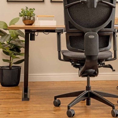 70099 Elements Mesa Ergonomica Elements Misch preta