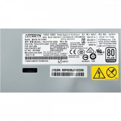 700-013701-0000 Fonte Artesyn 900W 80Plus Platinum