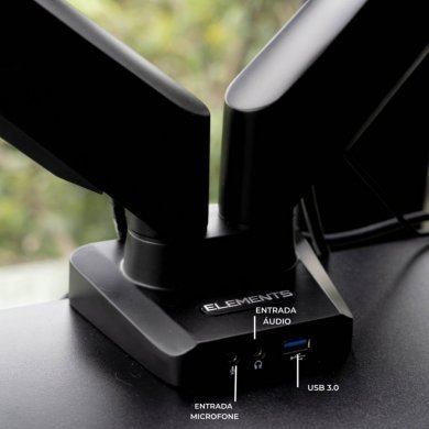 Suporte Monitor Articulado Elements Armstrong Duo